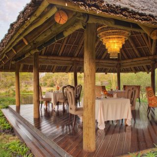 Finch Hattons Tsavo West Outdoor Dinning