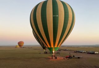 Masai Mara Hot Air Balloon Safari with Nova Afrika Kenya Safaris