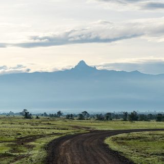 Mount Kenya Views in Ol Pejeta Wildlife Conservancy Kenya