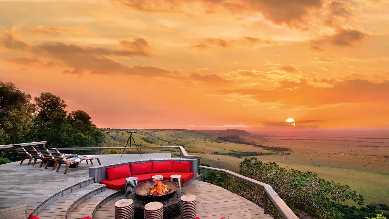 Angama Mara Luxury Lodge Kenya