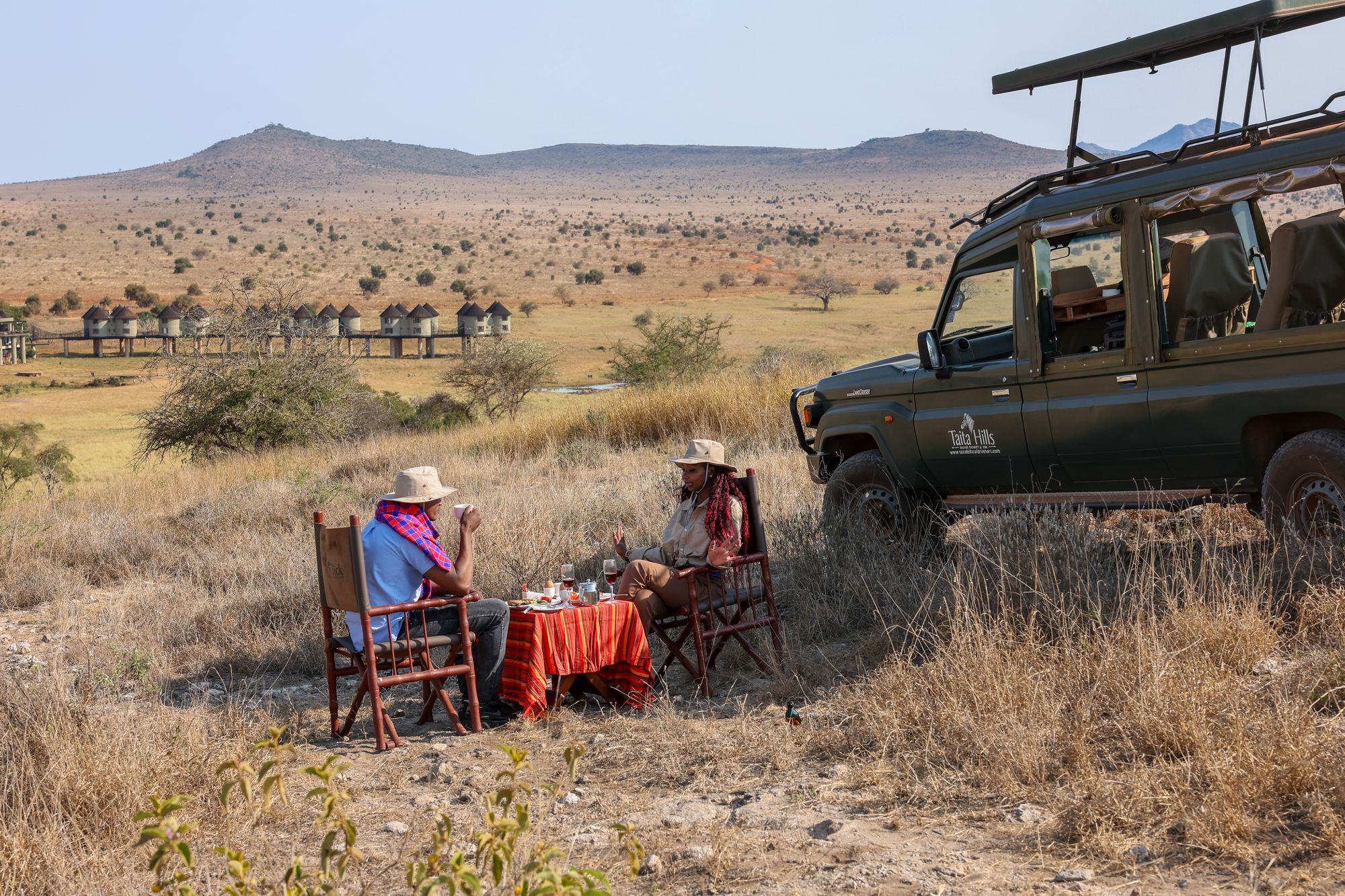 Honeymoon safari Taita hills wildlife sanctuary from Diani beach Mombasa