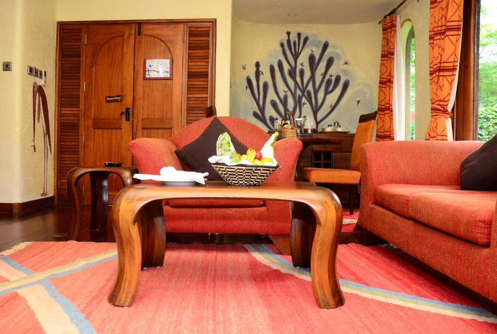 Amboseli Serena Safari Lodge Sitting Area