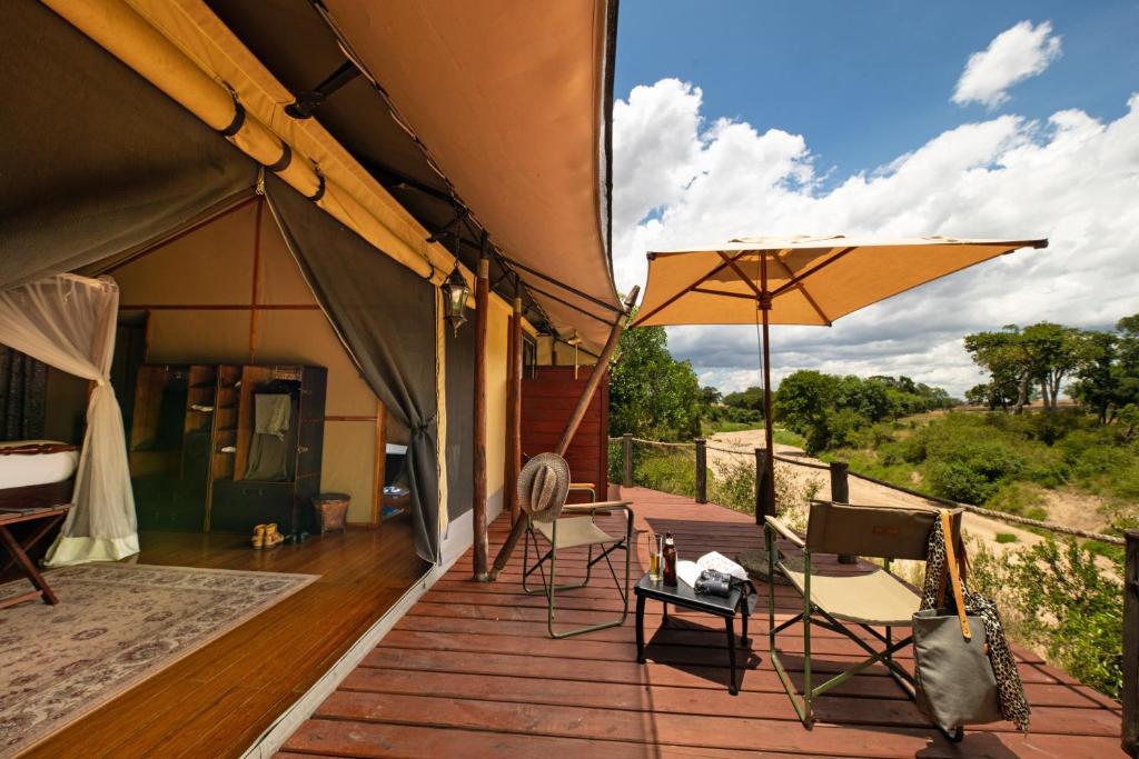 Elewana Sand River Camp Mara Balcony