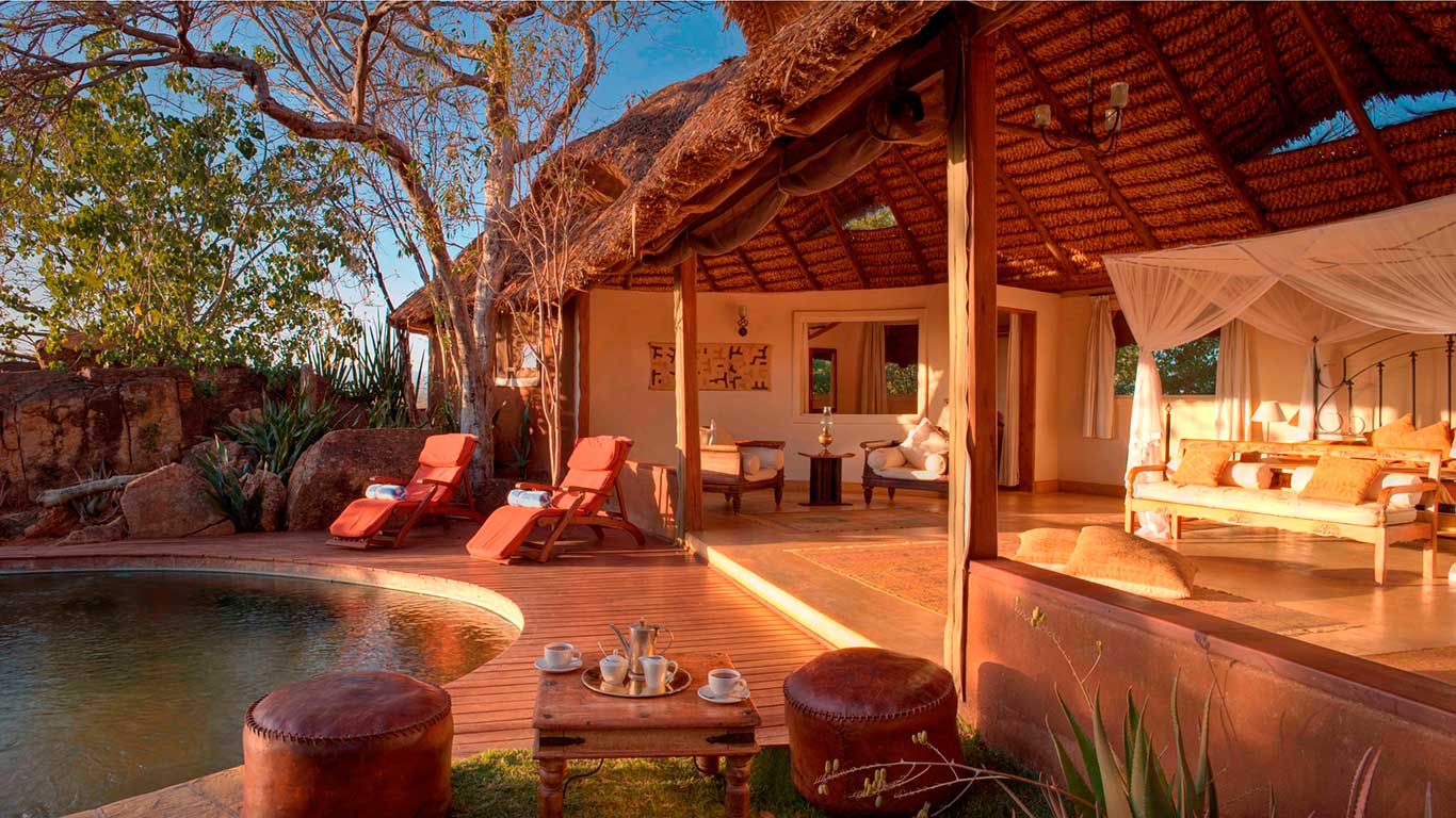 Elewana Elsa's Kopje Cottage Meru Swimming Pool
