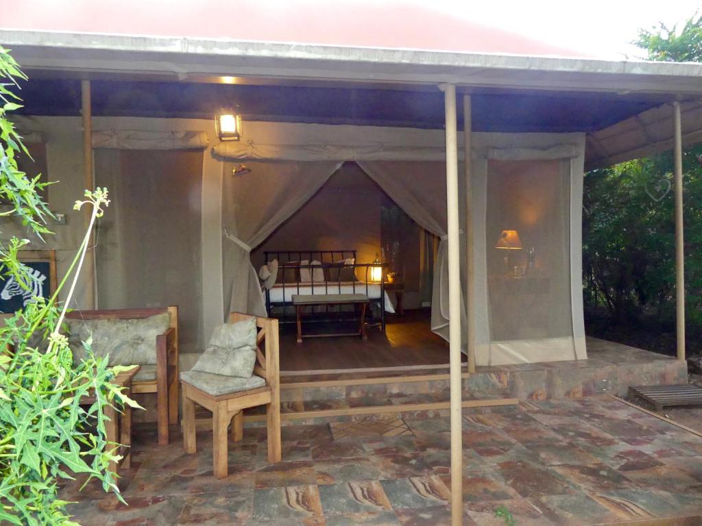 Ikweta Safari Camp Meru Veranda Views