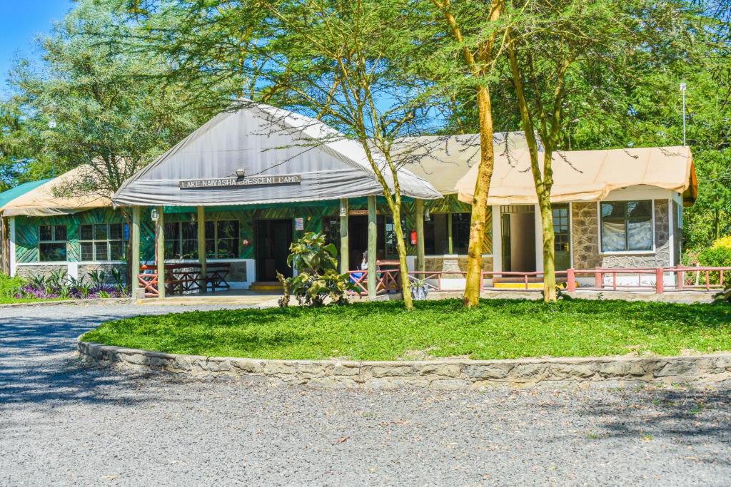 Lake Naivasha Crescent Camp Entrance