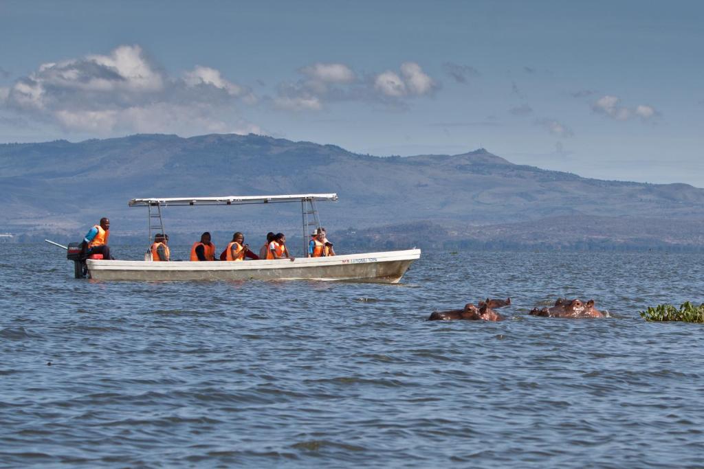 Lake Naivasha Sopa Resort Boat Riding Safari