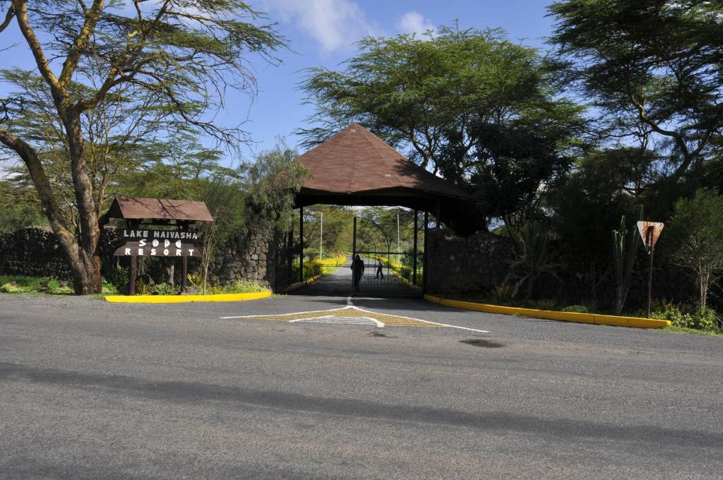 Lake Naivasha Sopa Resort Gate