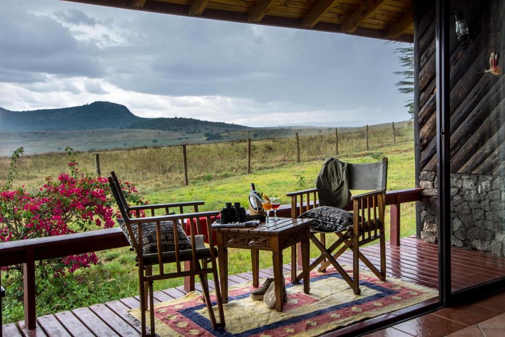 Lake Nakuru Lodge Balcony
