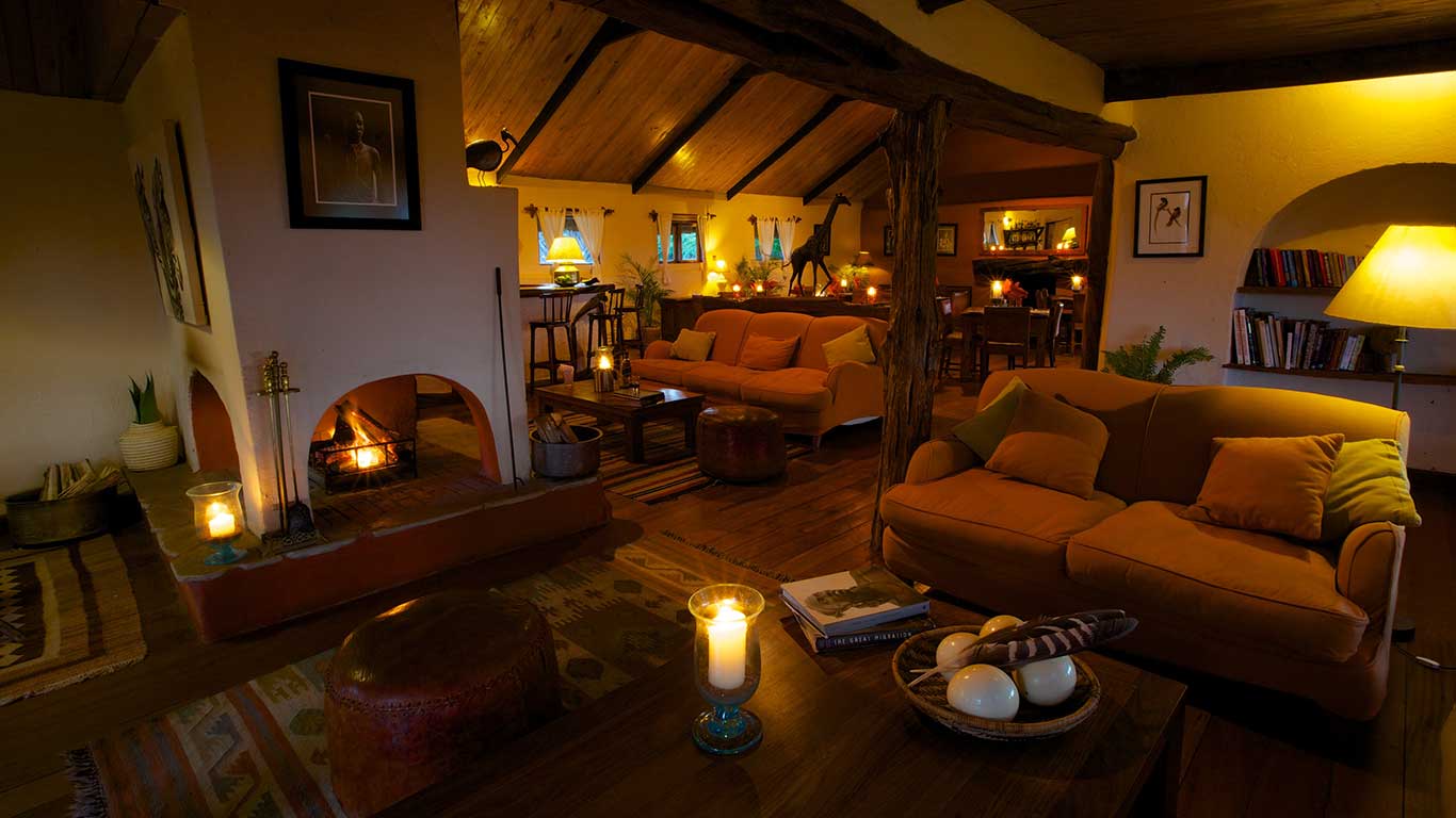Elewana Lewa Safari Camp Lounge