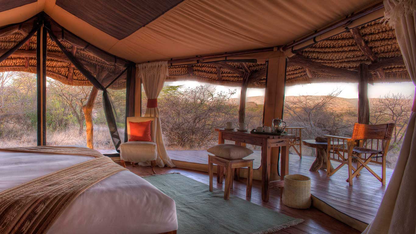 Elewana Lewa Safari Camp Tent Interior