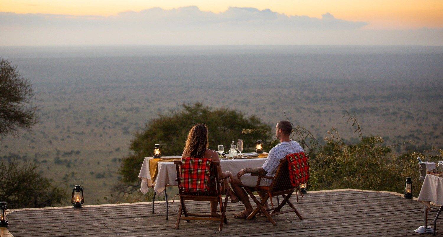 safari to soroi lions bluff lodge Lumo conservancy Kenya