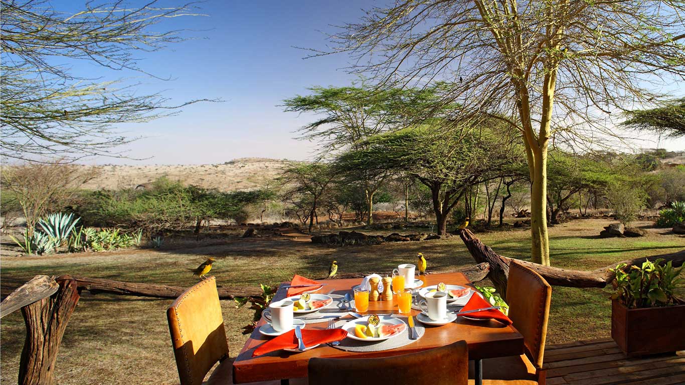 Elewana Lewa Safari Camp Breakfast