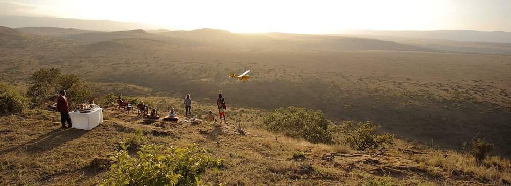 Lewa Wilderness Bush Dinning