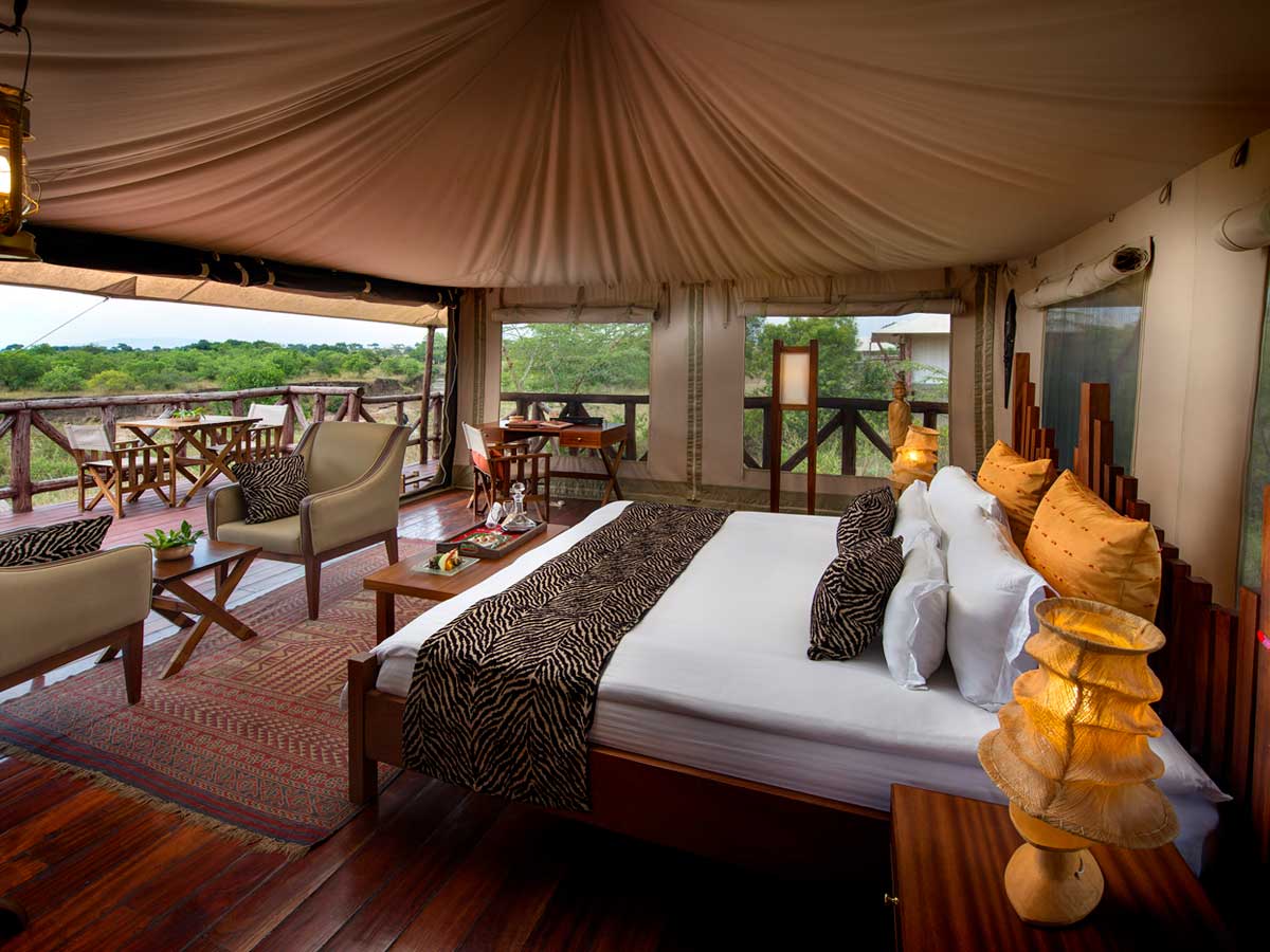 neptune mara rianta luxury camp deluxe double room