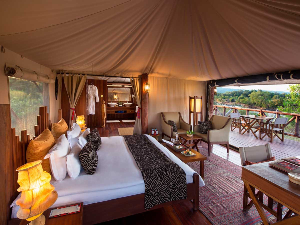 neptune mara rianta luxury camp deluxe room