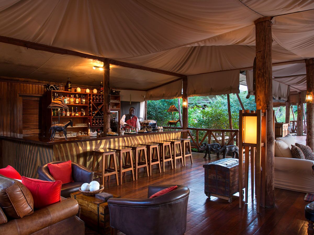 neptune mara rianta luxury camp bar masai mara