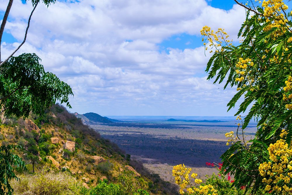 Ngulia safari lodge Tsavo west Kenya escarpment