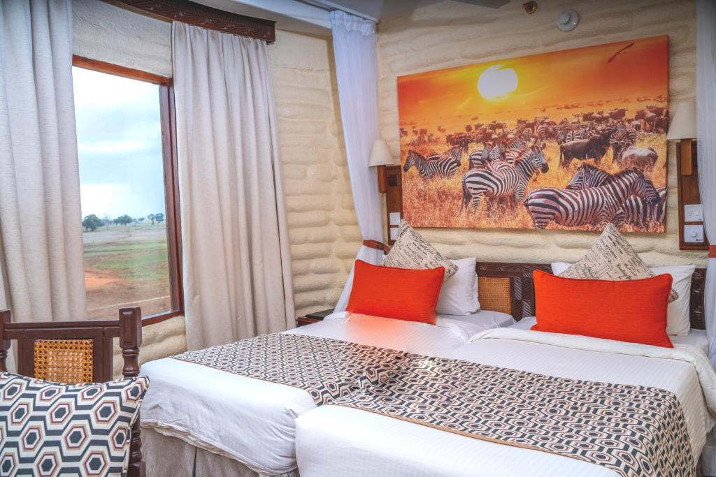 salt lick safari lodge double room