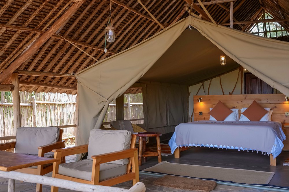 Satao camp standard tent Tsavo