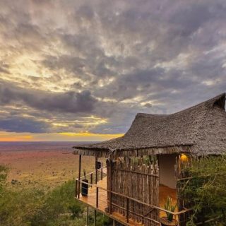 safari to soroi lions bluff lodge Kenya
