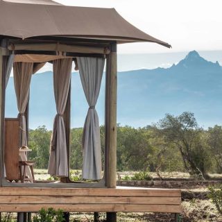 The River Camp Ol Pejeta Views From Balcony
