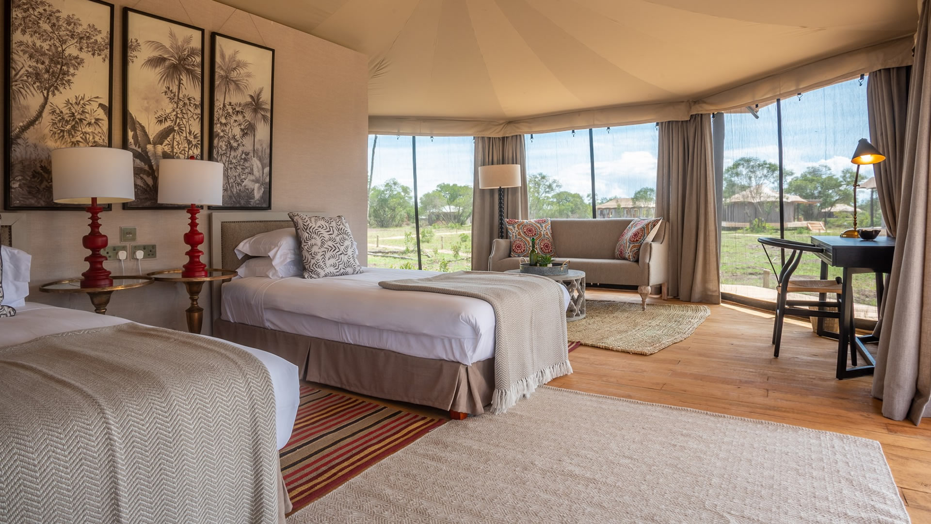 The River Camp Ol Pejeta Room Area