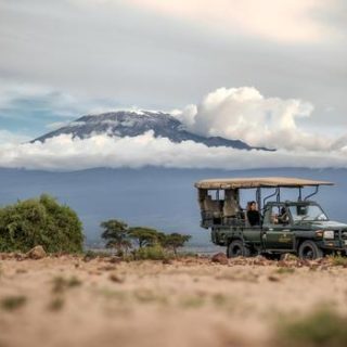 Game drives in Amboseli national park Kenya