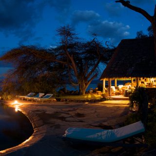 Samatian Island Lodge in the Great rift valley Kenya