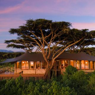 Luxury Ngorongoro crater lodge Tanzania
